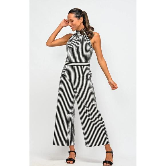 Wyatt Wylde Stella Jumpsuit in Stripe Size XL NWT - Picture 12 of 12